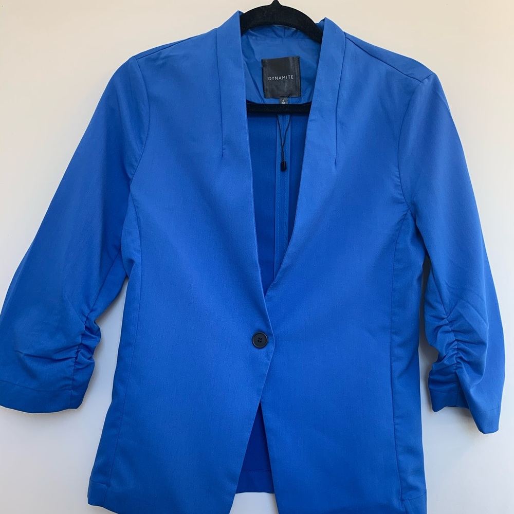 Dynamite Size M Indigo Blue Blazer